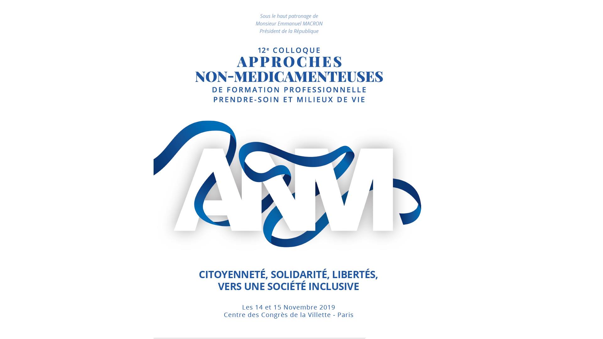 Colloque Approches Non Médicamenteuses